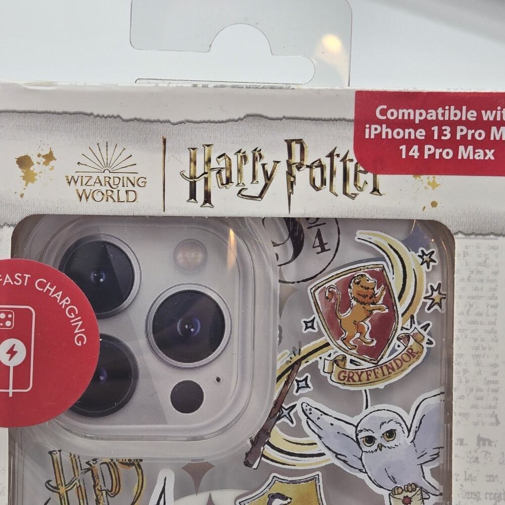NEW Harry Potter Wizarding World Protective Case iPhone 13 Pro Max 14 Pro Max - Picture 2 of 4